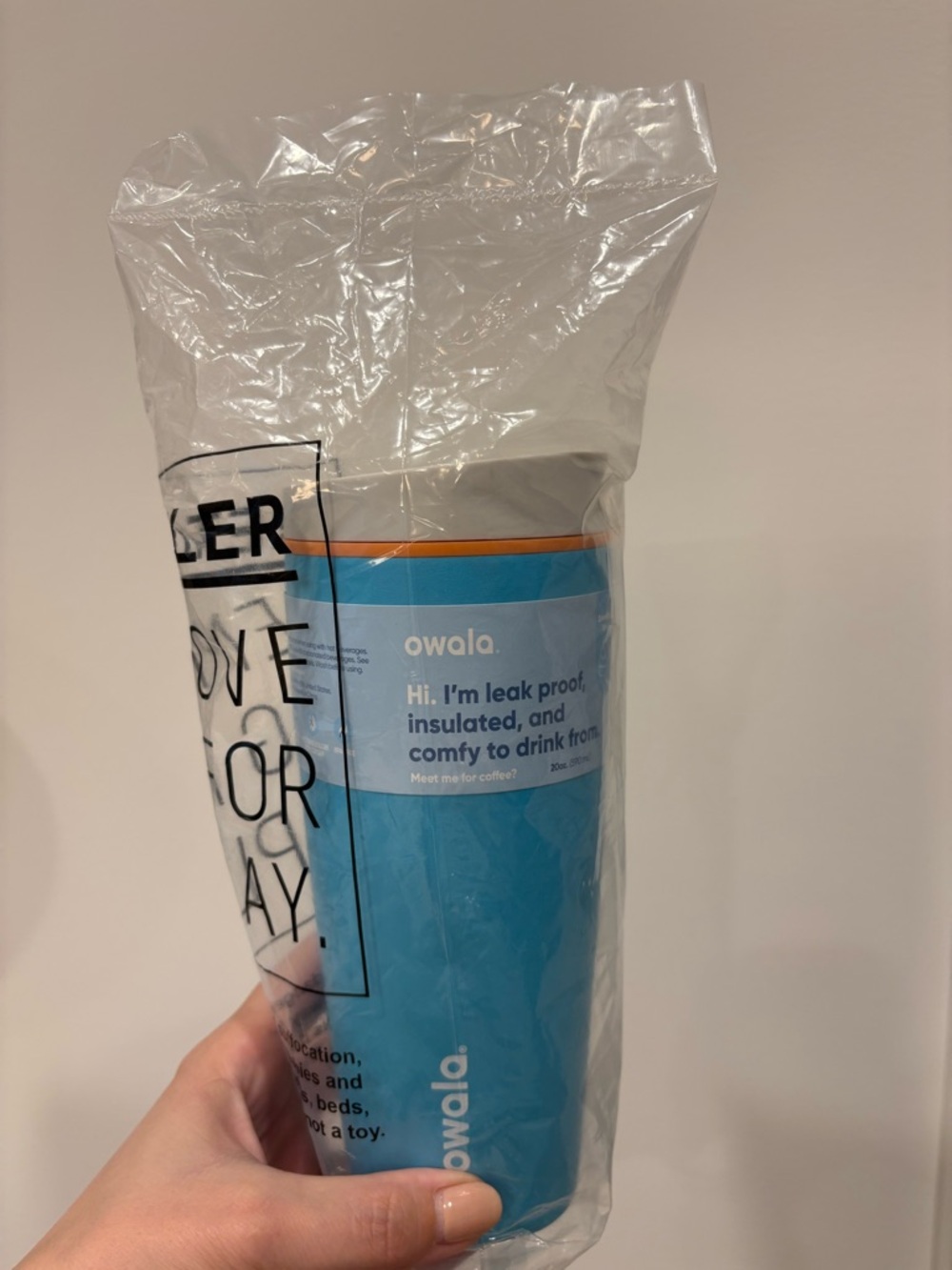 Owala Insulated Travel Tumbler - Blue